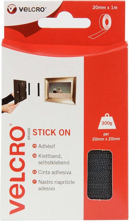 Actual product image Velcro brand Velcro tape self-adhesive (20 mm)