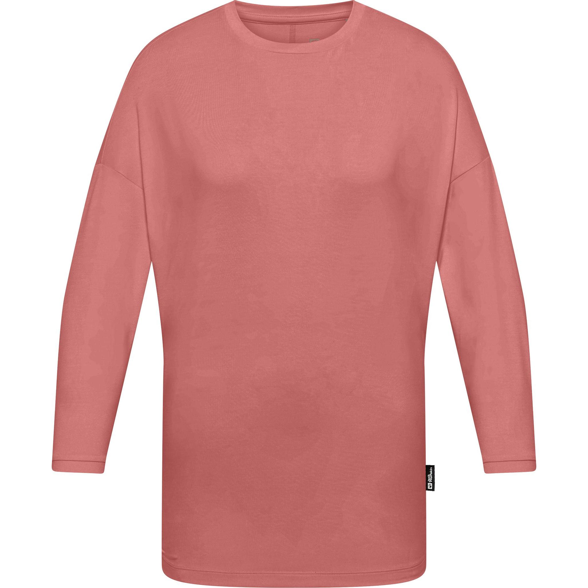 Jack Wolfskin, Damen, Sportshirt, Travel 3 4 T W (L), Rot, L