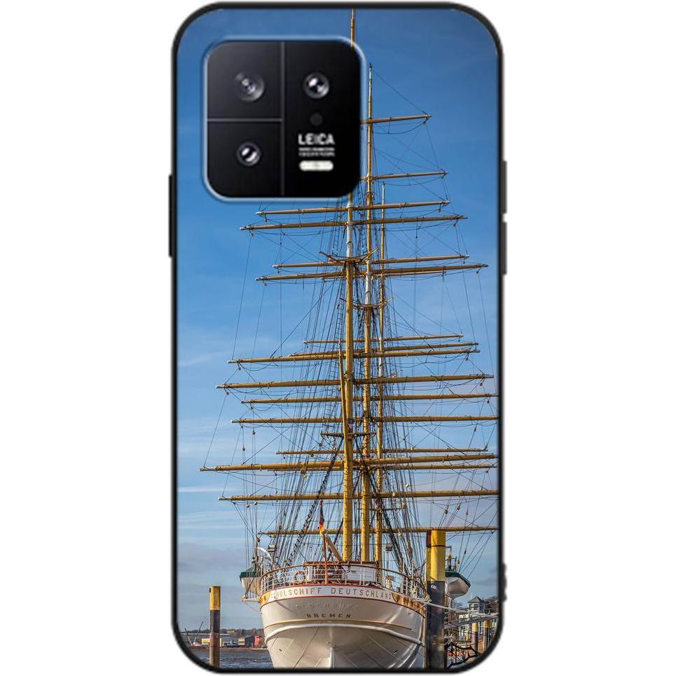 König Design Hülle Handy Schutz für Xiaomi 13 Case Cover Tasche Bumper Etuis Backcover TPU (Xiaomi 13), Smartphone Hülle...