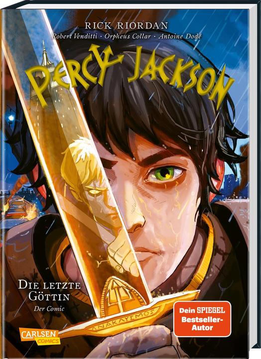 Produktbild Percy Jackson (Comic) 5: Die letzte Göttin (Deutsch, Rick Riordan, Robert Venditti, 2021)