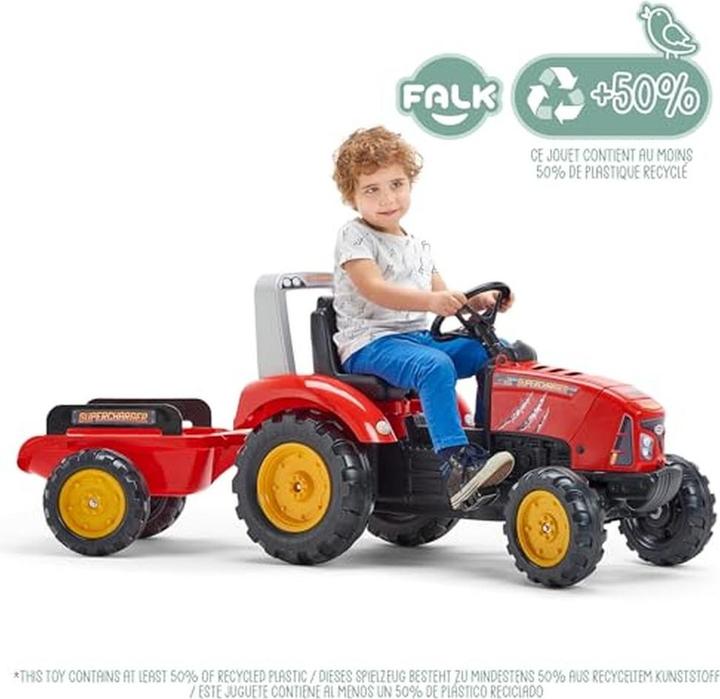 Immagine prodotto Falk Toys Trattore più rimorchio