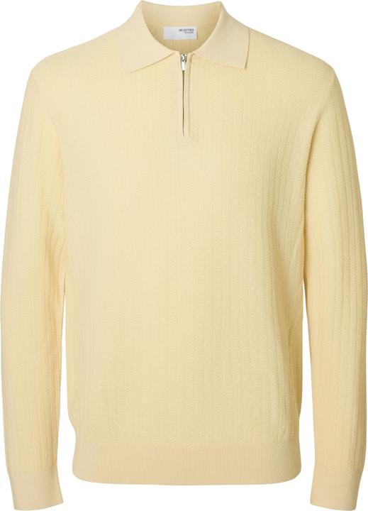 Produktbild Selected 100% Baumwoll Langarm-Poloshirt (S)