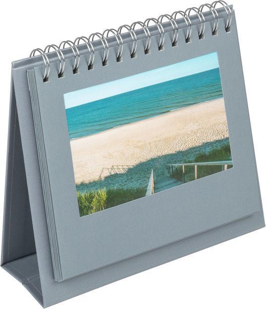 Walther Spiral-Bilderrahm. 10x15 grau / vertikal 12 Bilder SF440D