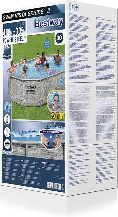 Immagine prodotto Bestway Power Steel Swim Vista Series (488 x 305 x 107 cm)