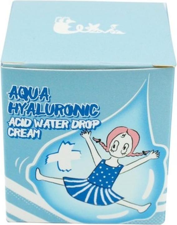 Actual product image Elizavecca Aqua Hyaluronic Acid Water Drop Wrinkle Functional Care Cream 1.7 Ounce (50 ml, 24h cream)