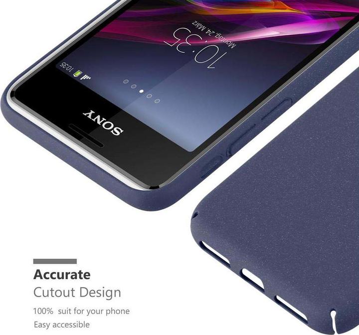 Actual product image Cadorabo Hard Cover Frosty Cover (Sony Xperia E1)
