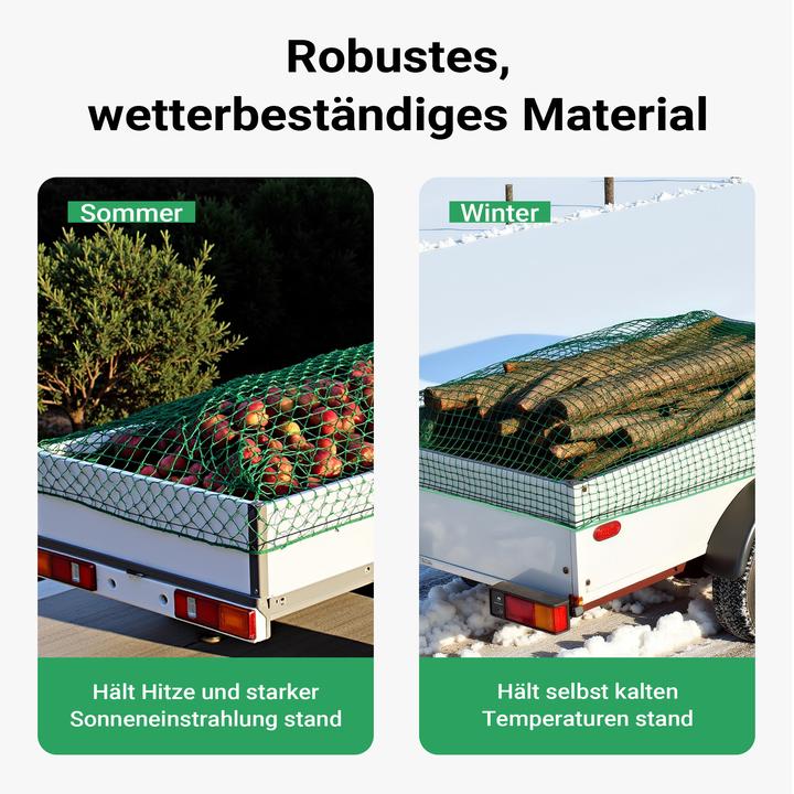 Actual product image Wiltec Trailer Transport Luggage Net Load securing net 3 x 6 m for trailers or containers