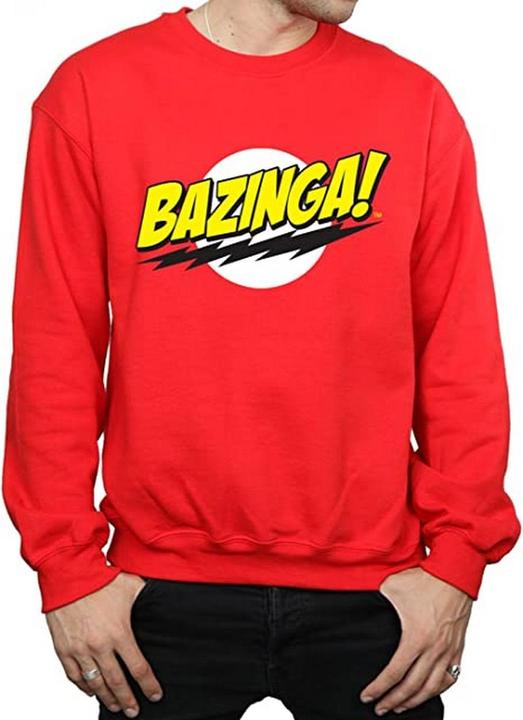 Actual product image Dam Mens Bazinga Cotton Sweatshirt (L)