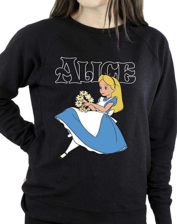 Immagine prodotto Disney Felpa donna/donna Alice In Wonderland Flowers (S)