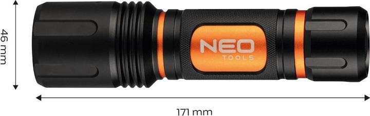 Actual product image Neo Flashlight Battery powered flashlight 6xAA 1500 lm CREE XHP50.2 LED (18.40 cm, 1500 lm)