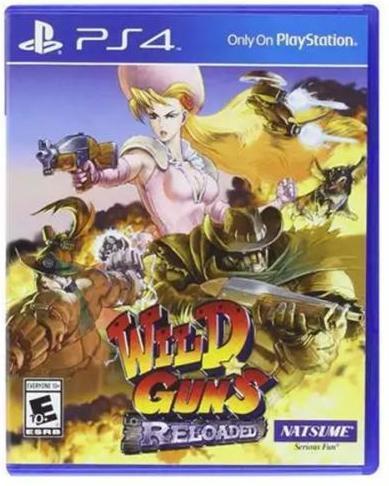Actual product image Natsume Wild Guns Reloaded -US- (PS4)