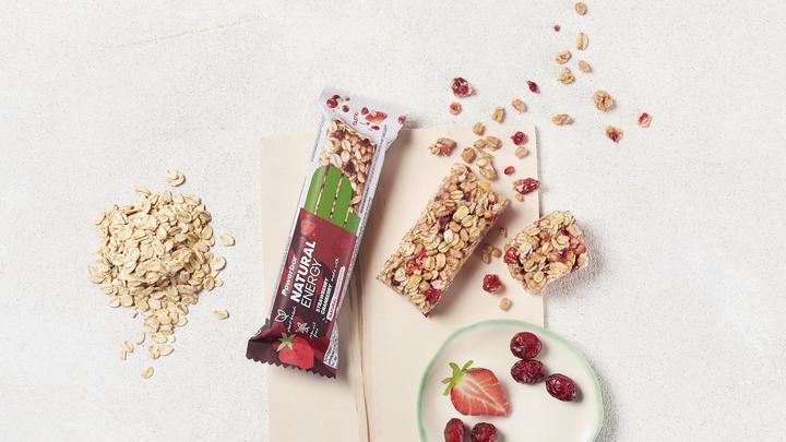 Produktbild Powerbar Natural Energy Cereal (Erdbeere, Preiselbeere, 18 Stk., 720 g)