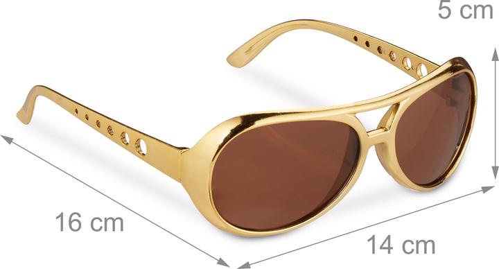 Produktbild Relaxdays 5x Partybrille