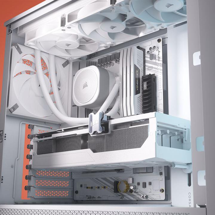 Productafbeelding Corsair 4000D FRAME RS ARGB WIT MIDDENKAST (Mini-ITX, ATX, E-ATX, mATX)