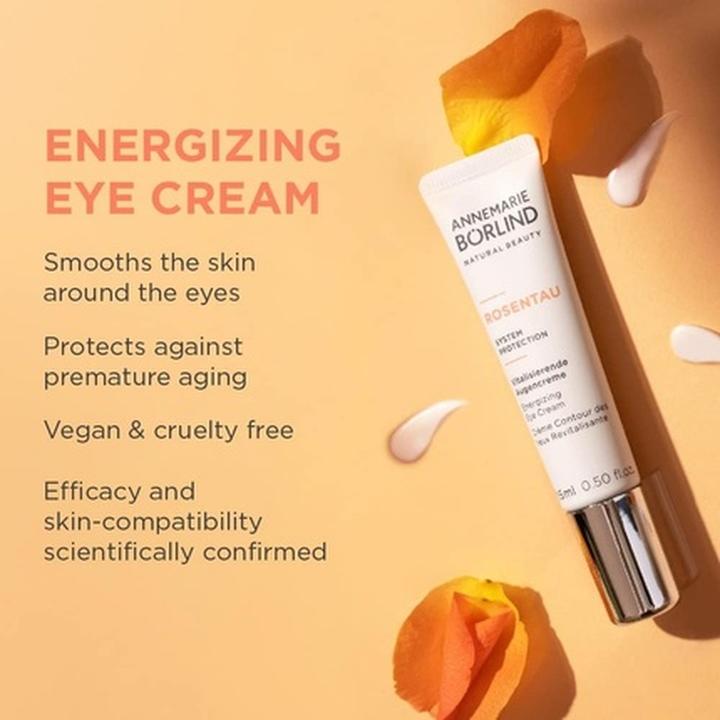 Image du produit Annemarie Börlind Système Rosentau Crème Vitalisante pour les Yeux (Crème pour les yeux, 15 ml, Jour + nuit)