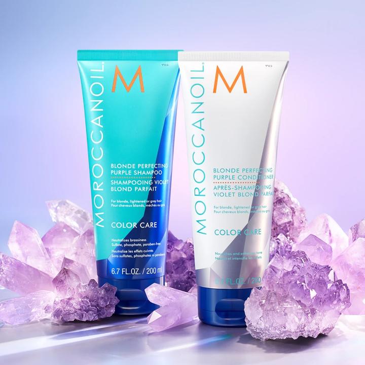 Produktbild Moroccanoil Color Care Blonde Perfecting Purple (200 ml)