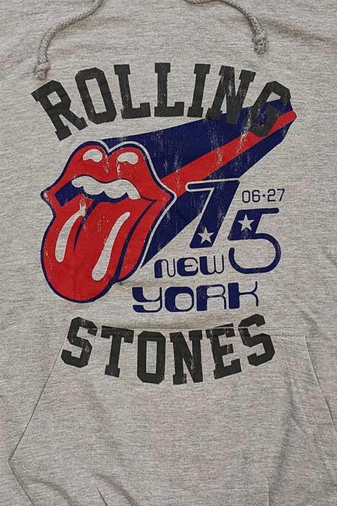 Immagine prodotto The Rolling Stones Felpa con cappuccio unisexe adulte New York '75 (M)