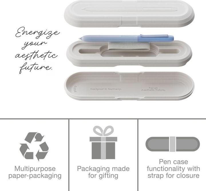 Immagine prodotto Faber-Castell Kugelschreiber Avori XB Cosmic Flow (Nero, Grigio, 1x)