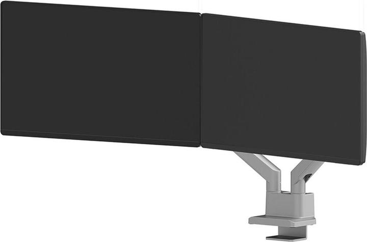 Actual product image Neomounts table mount duo 100x100 9kg/17-32"/silver/fully moveable (Table, 32", 9 kg)