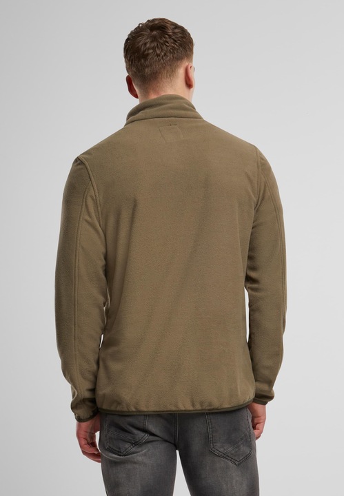 Actual product image Brandit Ripstop fleece pullover size XXL colour olive (XXL)