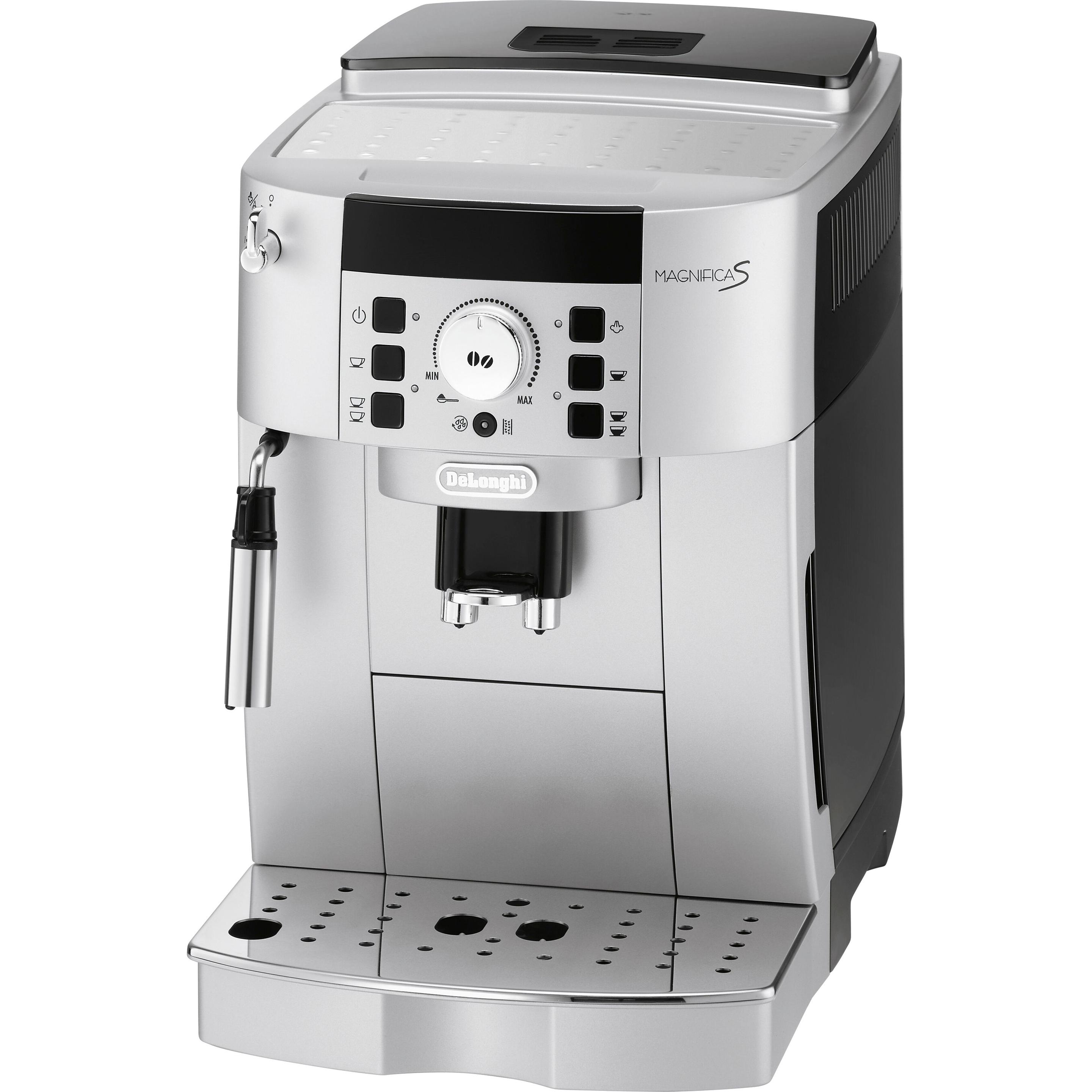 De'Longhi Magnifica S, Kaffeevollautomat, Schwarz, Silber