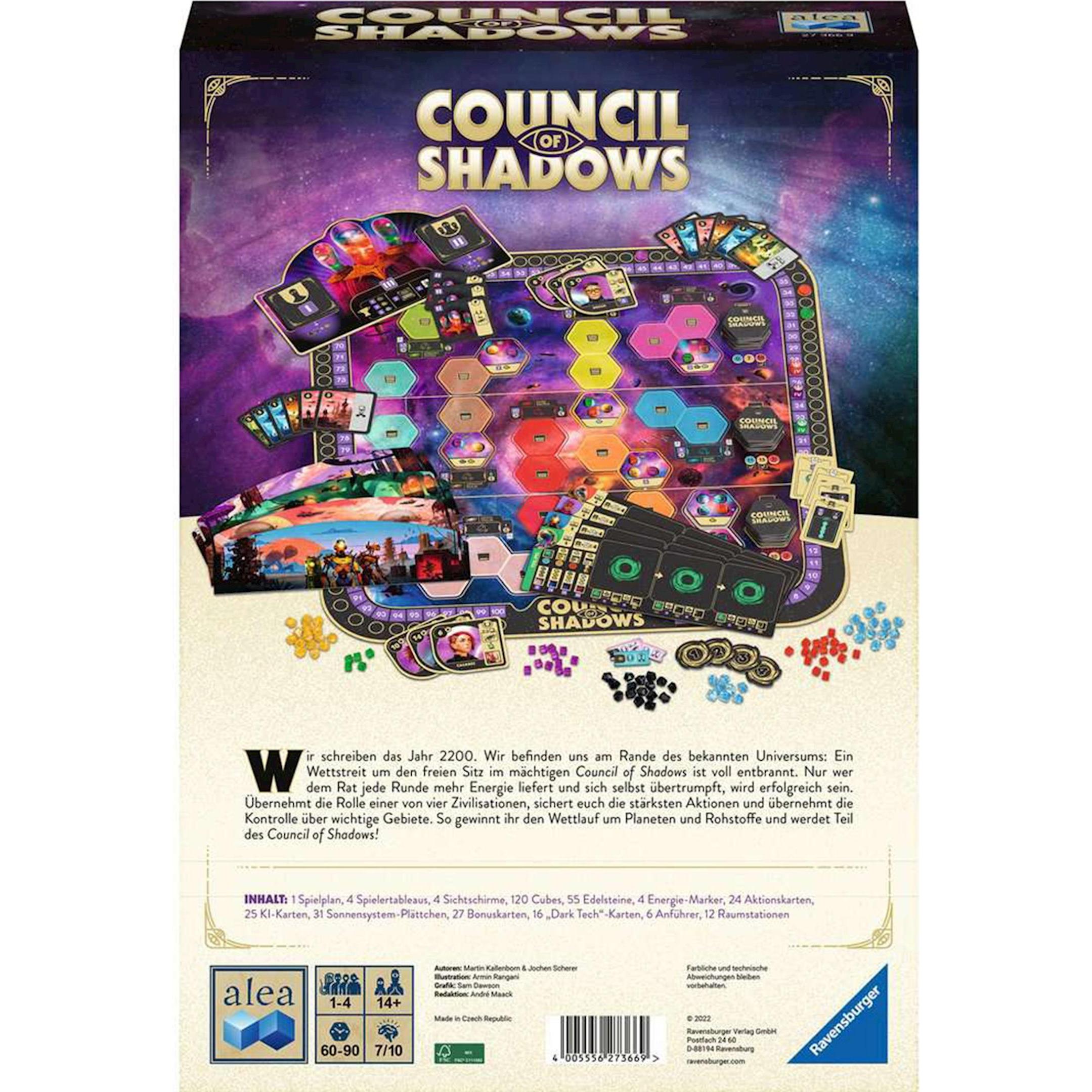Thumbnail - Ravensburger The Council of Shadows (Deutsch)