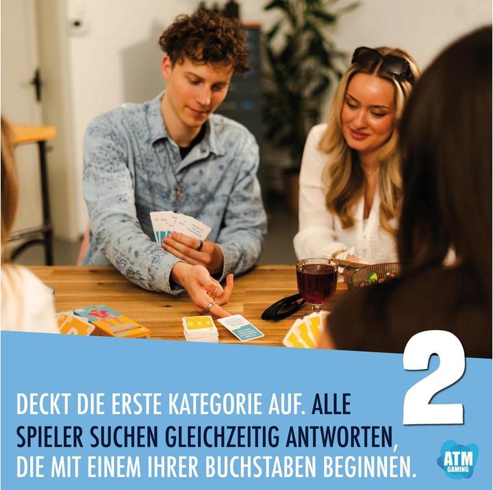 Actual product image ATM Gaming Quickstop Familien-Edition, d (German, 2 - 7 Players)