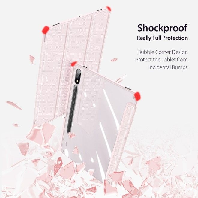 Actual product image Dux Ducis Toby Series Bookcover Cover (Galaxy Tab S9 FE+, Galaxy Tab S10+, Galaxy Tab S9+)