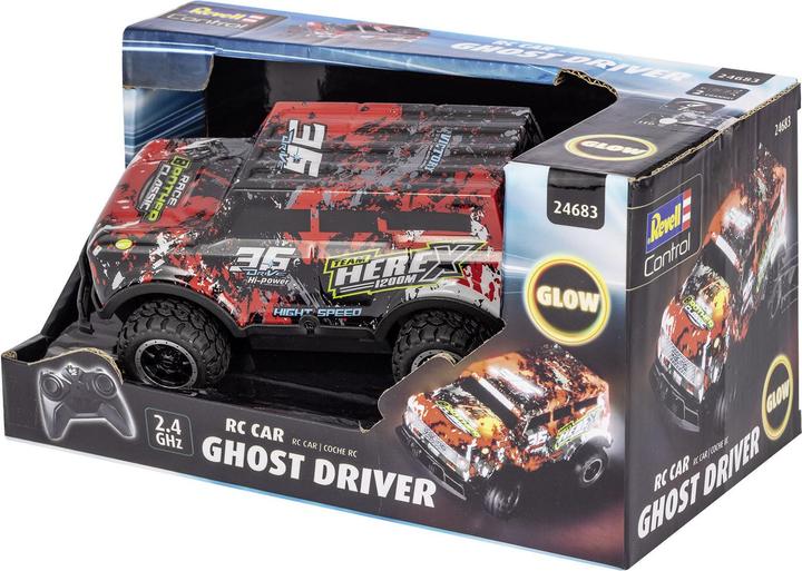 Actual product image Revell RC Car Ghost Driver (Red)