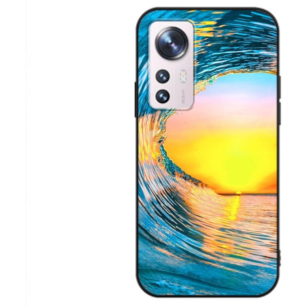 König Design Hülle Handy Schutz für Xiaomi 12 Pro Case Cover Tasche Bumper Etuis Backcover (Xiaomi 12 Pro), Smartphone H...