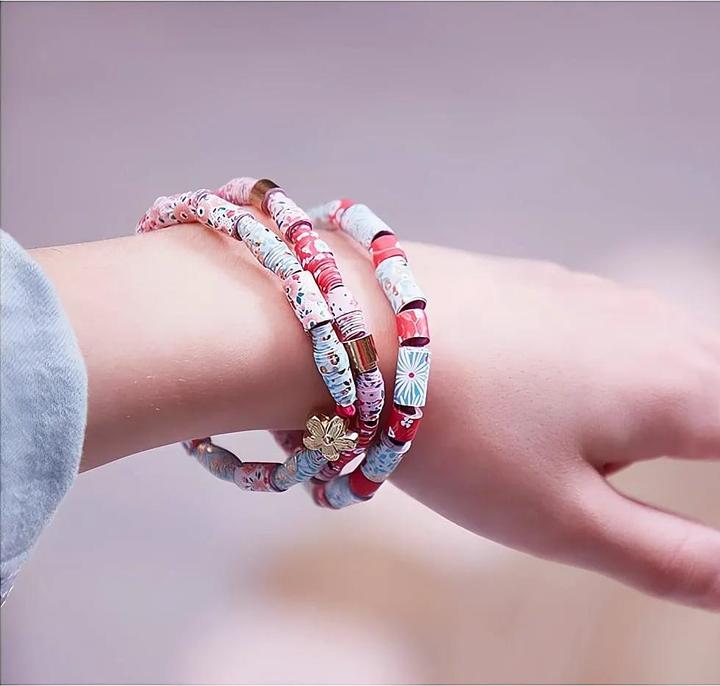 Image du produit Janod 6 Bjoux perles de papier