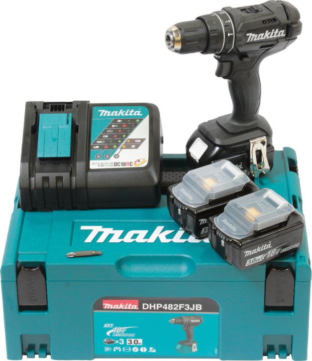 Actual product image Makita DHP482F3JB (Rechargeable battery operated)