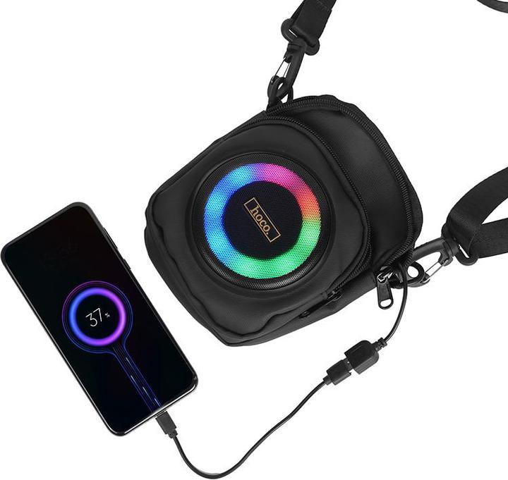 Produktbild Hoco Other Computer Accessory Wireless speaker 2x 8W 4h HT1 Pro black (4 h)