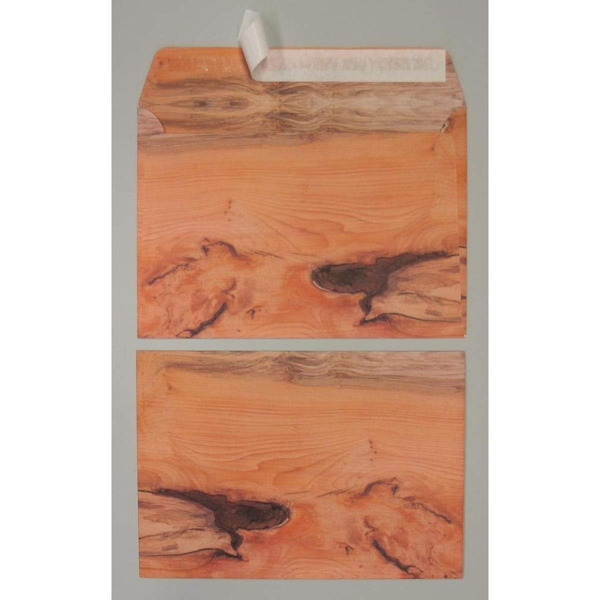 Thumbnail - Blanke, Briefumschlag, Briefumschläge C5 135g/qm haftklebend VE=125 Stück nadelholz (162 x 229 mm, 125 x)