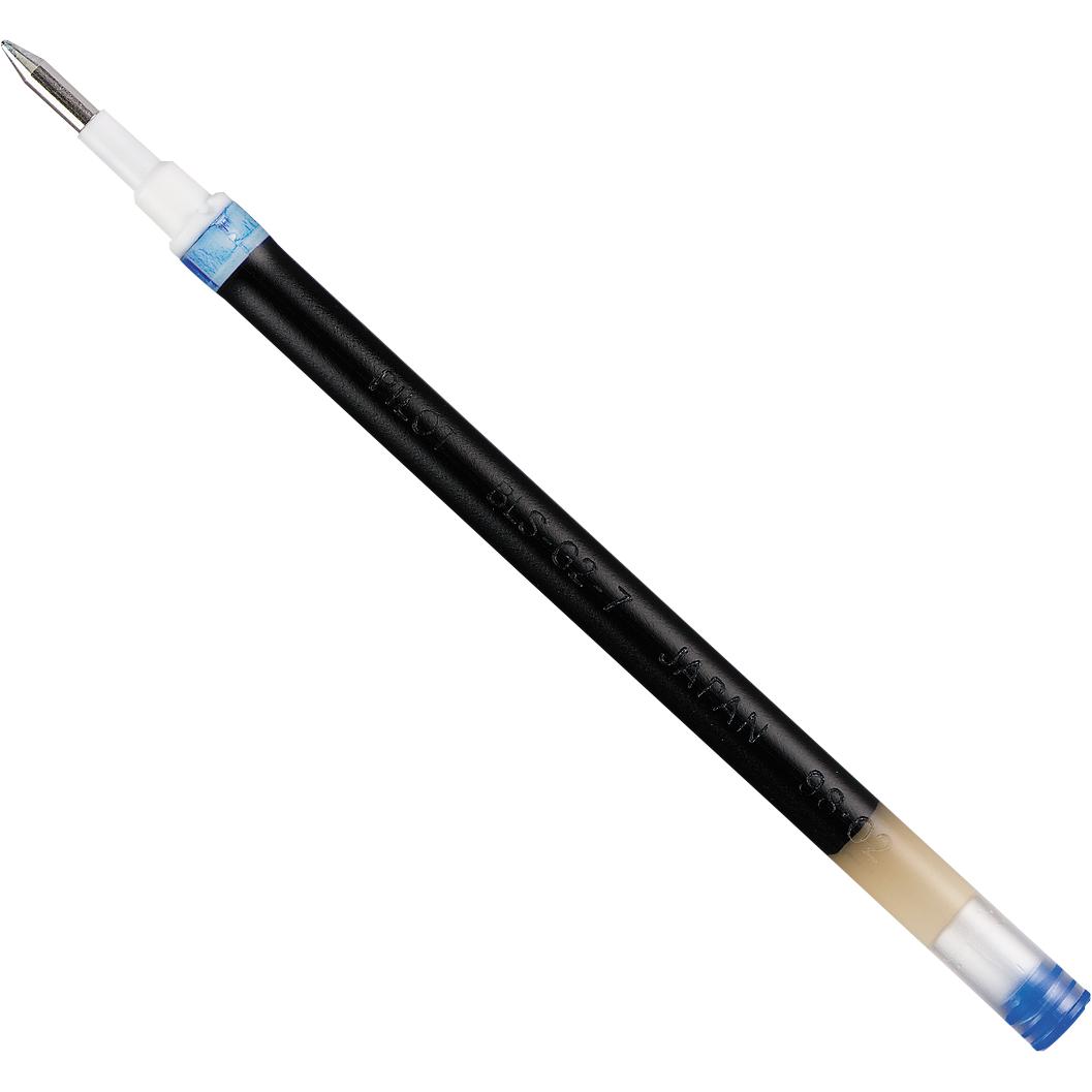 4x Pilot, Ersatzpatrone, Ersatzminen für Gel-Schreiber (Gelmine, Blau, 0.40 mm)