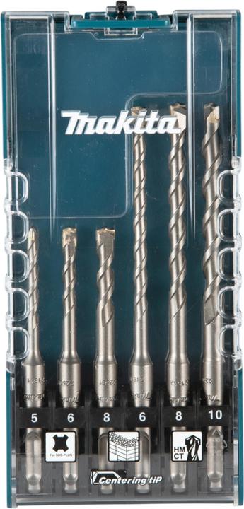 Produktbild Makita SDS+ Steinbohrer-Set 6-tlg. (5, 6, 8 mm und 10 mm)