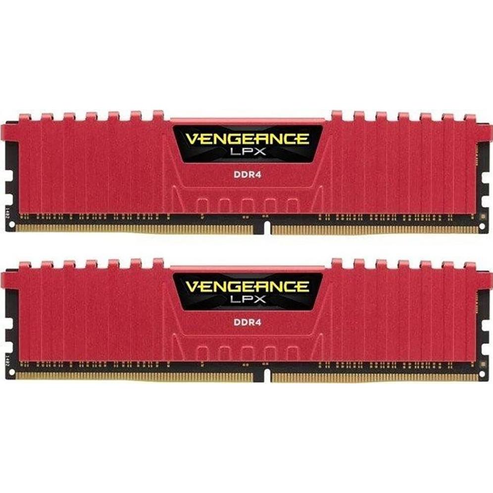 Corsair Vengeance LPX (2 x 8GB, 3200 MHz, DDR4-RAM, DIMM), RAM, Rot