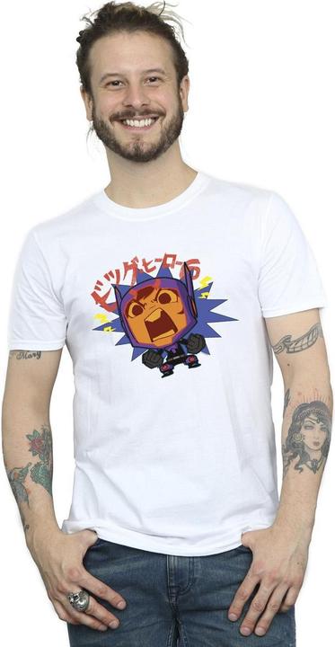 Produktbild Disney Big Hero 6 Baymax Hiro Angry Manga TShirt (3XL)
