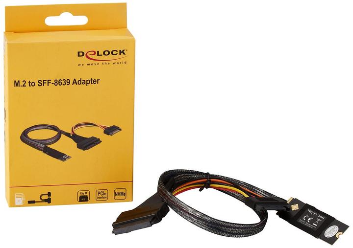 Image du produit Delock Adaptateur M.2 Key M vers U.2 SFF-8639 NVMe