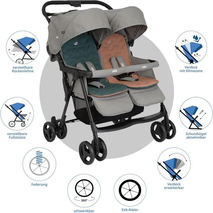 Actual product image Joie Aire Twin (0 Months - 3 years)