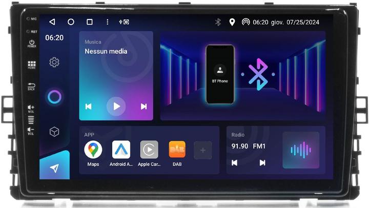 Immagine prodotto Phonocar Mediastation 9" Custom Fit (Apple Carplay, Auto Android)