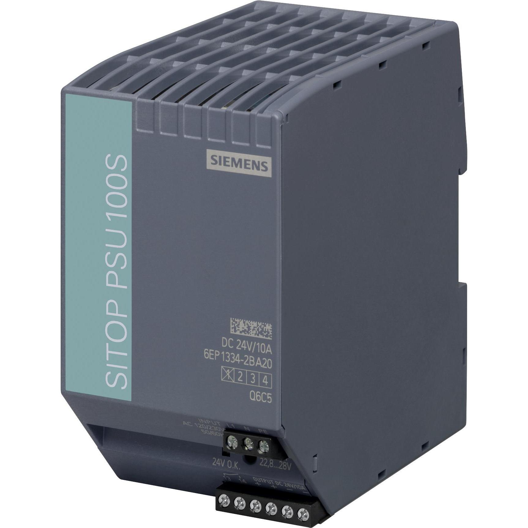 Siemens, Systemstromversorgung, Hutschienen-Netzteil (DIN-Rail