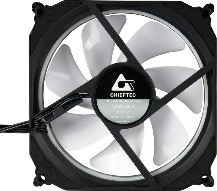 Actual product image Chieftec CF-3012-RGB (120 mm, 3 x)