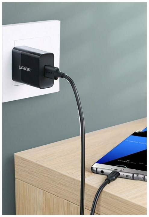 Produktbild Ugreen USB-C zu USB-A 3.0 3A Datenkabel (1 m, USB 3.0)