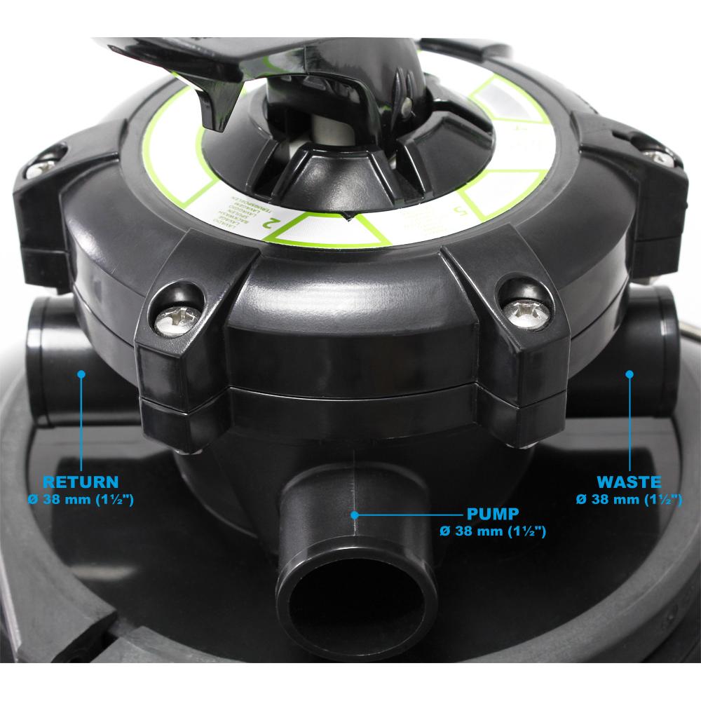 Thumbnail - SunSun, Pooltechnik, Ersatzteil: Filterkopf Sandfilter Sandfilteranlage Poolfilter