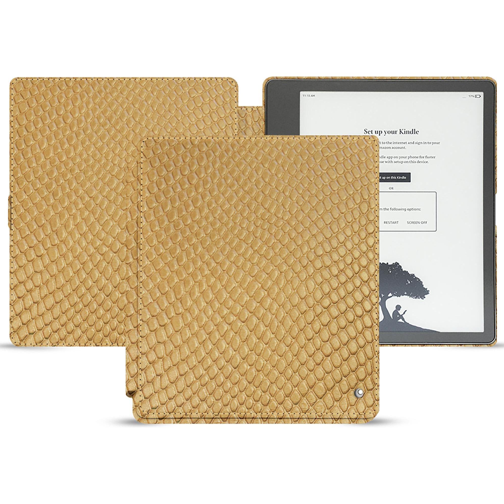 Noreve Lederschutzhülle horizontal (Kindle), Tablet Hülle, Beige