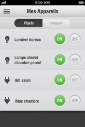 Actual product image Myfox Home Control 2