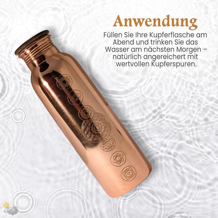 Actual product image Gewürzladen Näfels Kupferflasche Chakra (0.90 l)