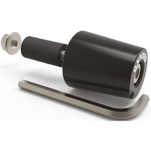 Oxford BarEnds 3 - Black (OX599)