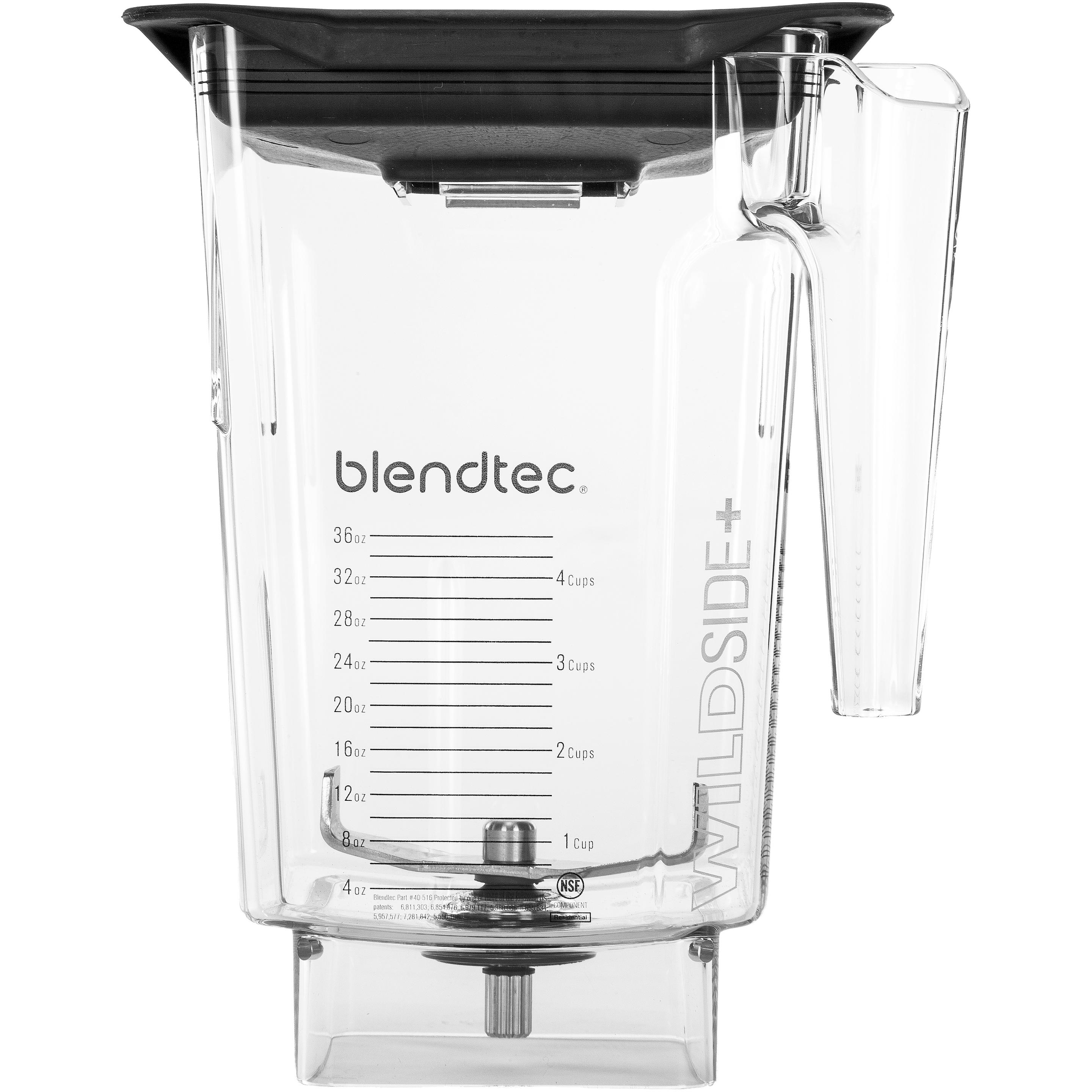 Blendtec Wildside, Zubehör Mixen + Schneiden, Transparent